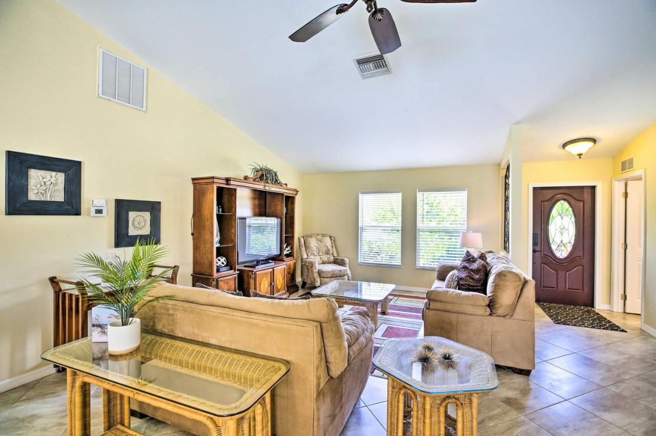 Cape Coral Canalfront Home With Pool And Dock المظهر الخارجي الصورة