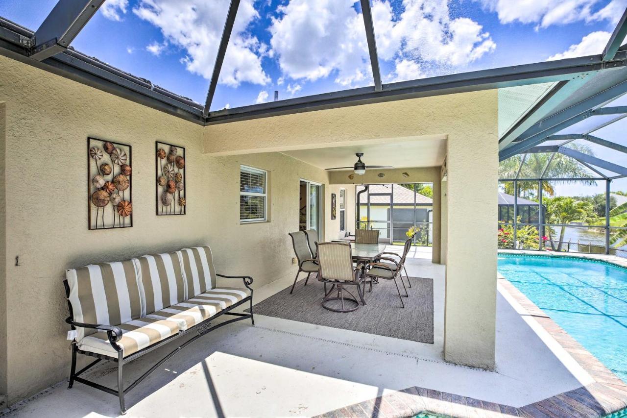 Cape Coral Canalfront Home With Pool And Dock المظهر الخارجي الصورة
