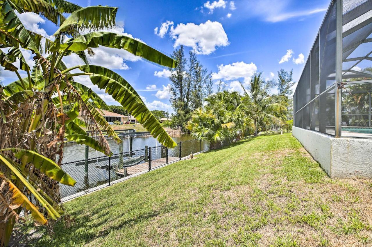 Cape Coral Canalfront Home With Pool And Dock المظهر الخارجي الصورة